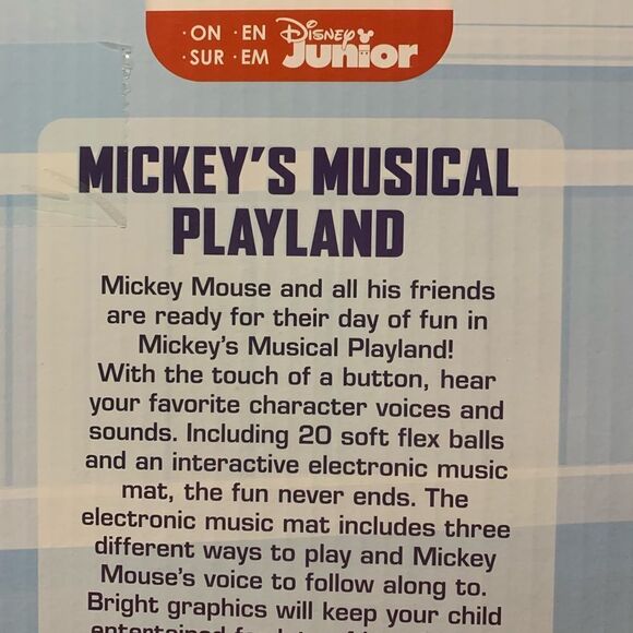 Mickey Mouse Kids Ball Pit with 50 Balls and Music Feature    - Picture 7 of 9